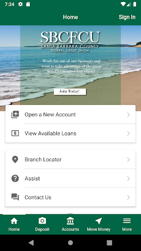 Santa Barbara County FCU Screen 2