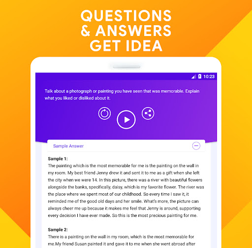 Screenshot of Speaking: TOEFL® Speaking