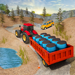 Cover Image of Tải xuống Farming Tractor Cargo Sim- Mountain Jeep Driver 2.1 APK