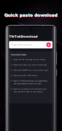 TikDown-HD video download Screen 2