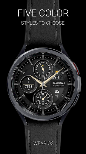 Wolf IV - Watch face Screen 2