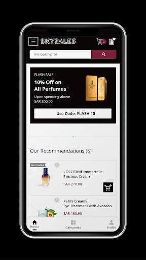SkySales Screen 2
