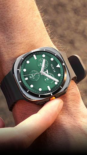 Aquamarine Watch Face screenshot 7