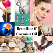 BENEFITS OF COCONUT OIL - FOR COMMON PROBLEMS  Icon