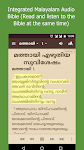 screenshot of Malayalam Audio Bible (ERV)