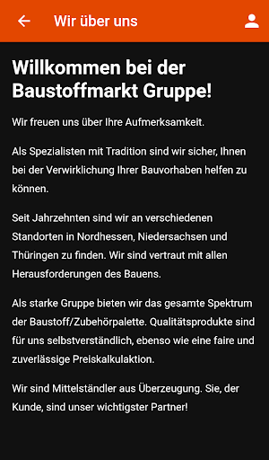 Baustoffmarkt-Gruppe.de Screen 2