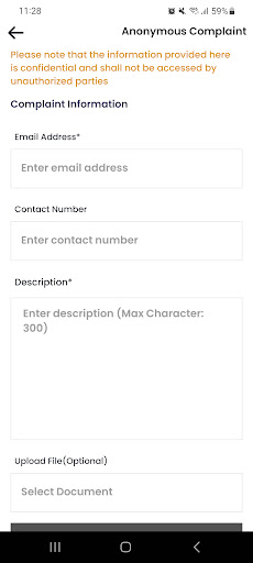 Citizen Support Services Screen 3