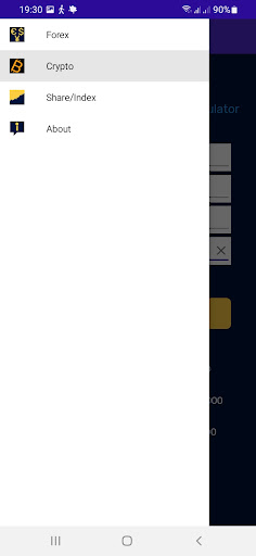 Position Size Calculator Screen 3