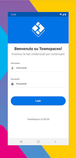 Android application TownSpaces screenshort