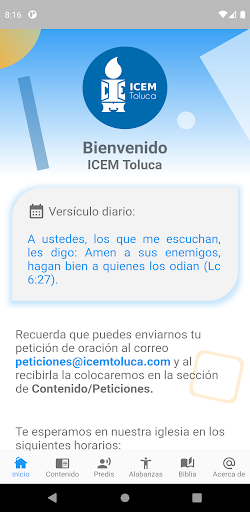 Android application ICEM screenshort