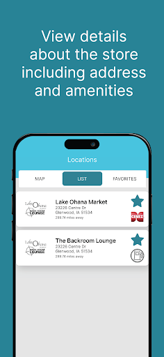 Lake Ohana Market Screen 2