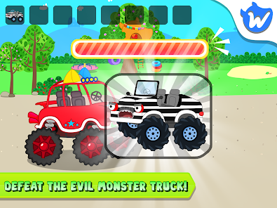 Wolfoo Monster Truck Police  screenshots 13