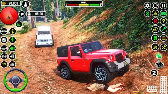 Jeep Game Driving Simulator
