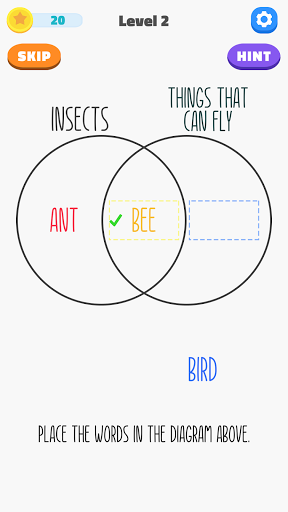 Thats So Venn - Word Trivia Screen 2