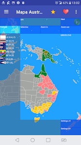Captura 4 Mapa Australii i Oceanii android