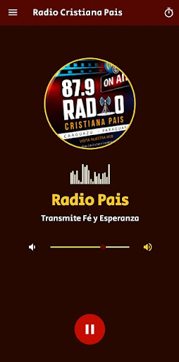 Android application Radio Cristiana Pais screenshort