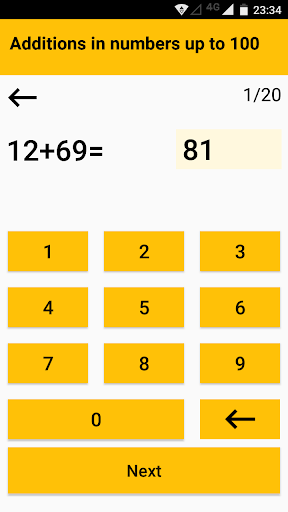 Matinno - Math practice app Screen 2