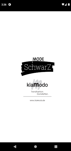 Android application Mode SchwarZ Kunden App screenshort