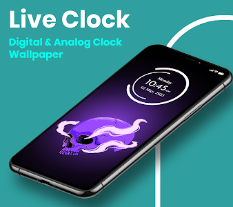 Live Clock wallpaper app Unknown