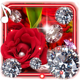 Valentine Diamantes live wallpaper icon