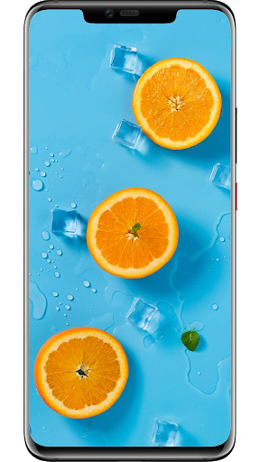 Android application Oranges Wallpapers screenshort