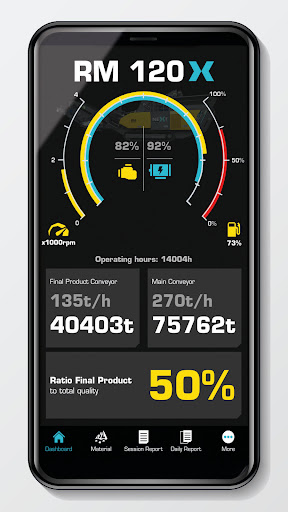 Rubble Master XSMART Screen 3