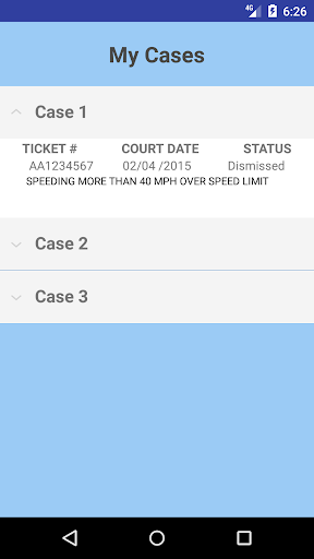 Ziff Traffic Law Screen 3