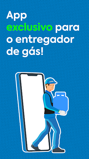 Android application Entregador Fogás screenshort