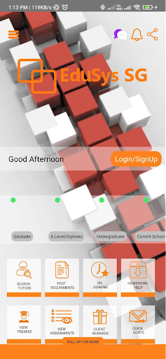 Android application Education SG screenshort