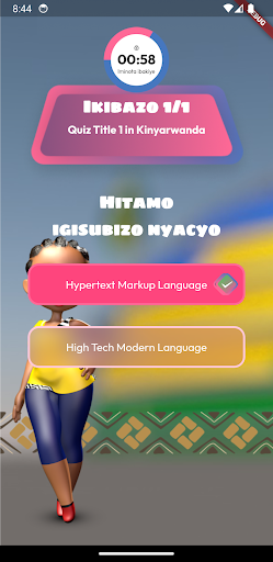 Keza Quiz Screen 3