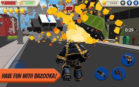 Robot Hero MOD APK: City Simulator 3D (UNLIMITED COIN) 3