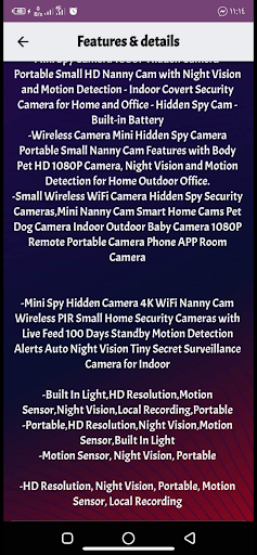 spy mini camera guide Screen 2