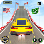 Cover Image of Download Crazy Car Stunt Ramp Car Games  APK