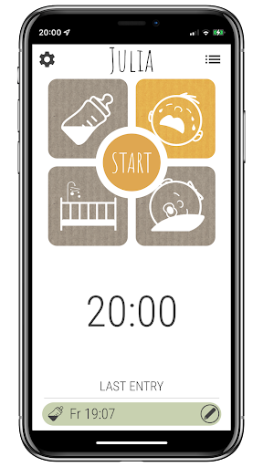 Android application Sleep Log 2.0: Baby tracker screenshort