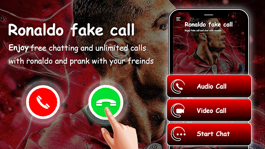 Ronaldo Fake Call: Video Call