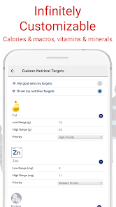 Captura de Pantalla 5 AI Nutrition Tracker: Macro Di android