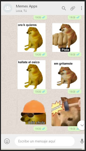 Cheems Dog Stickers Animados Screen 3
