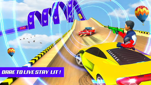 Superhero Car Shooting Games Screen 2