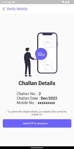 Anganwadi App(WCD) Screen 3