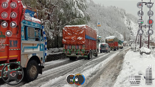 Offroad Snow Truck Simulator screenshots 7