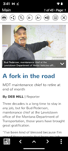 Lewistown News Argus Screen 2