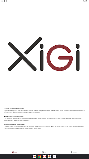 Android application Xigi screenshort