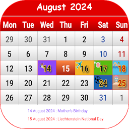 Изображение на иконата за Liechtenstein Calendar 2024