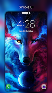 Galaxy Wolf Wallpapers 4K #091 UHD#093   Apk New Download 2022 3