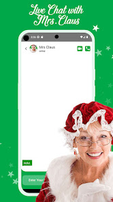 Captura 3 Llamada de la Sra. Santa Claus android