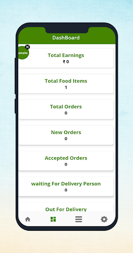 Pomato Vendor Screen 2