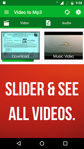 Video to MP3 Converter, RINGTO Screen 2