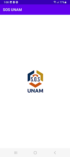 Android application S.O.S UNAM screenshort