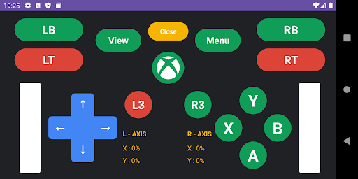 XBox Gamepad Tester Screen 3