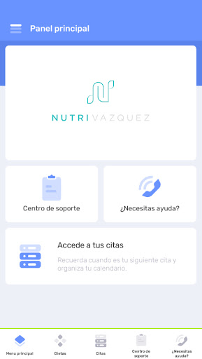 Android application Nutrivazquez screenshort